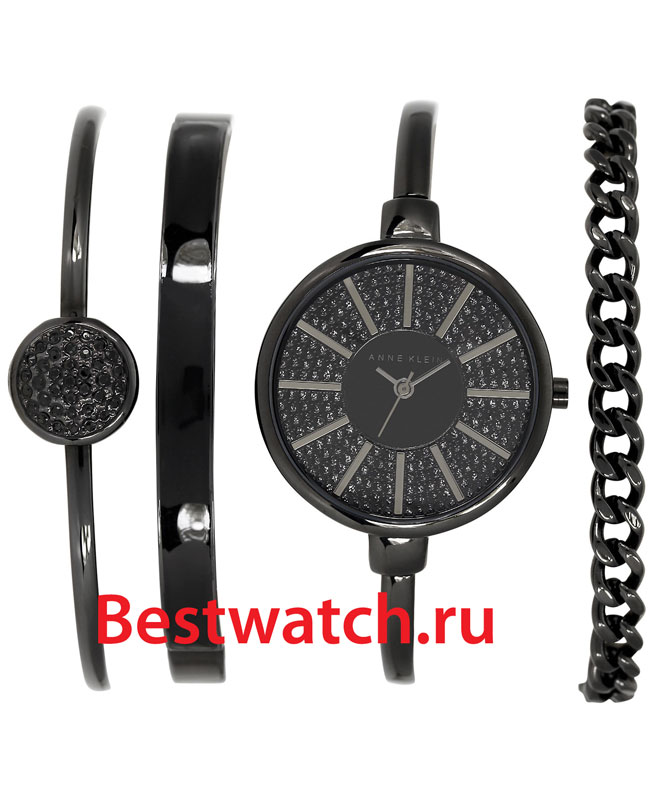 Часы Anne Klein Ring 1471BKST